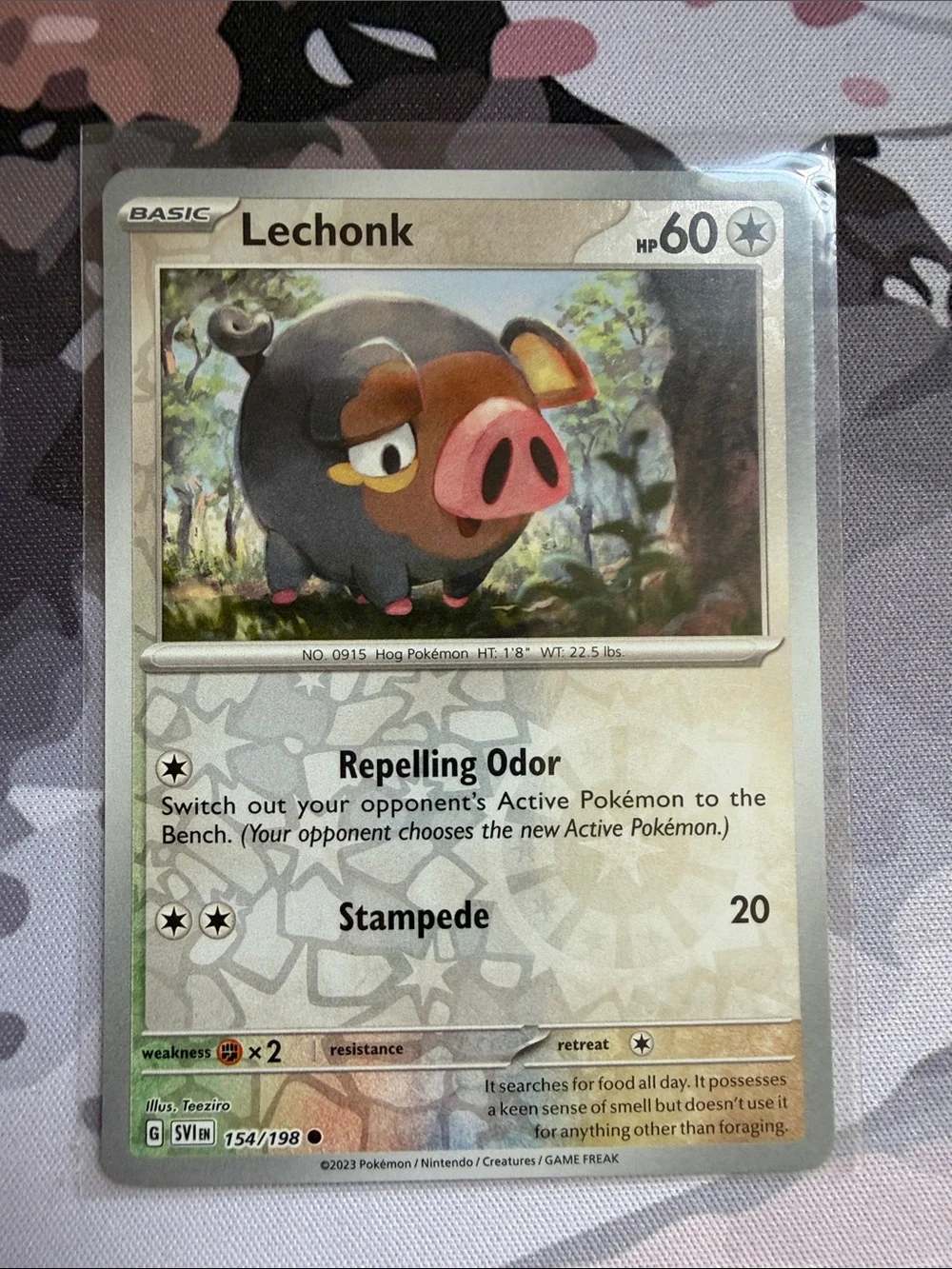 🐷 Lechonk Pokémon Reverse Holo Card Lot | 4 Cards ✨5/$25✨